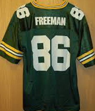 1997 Antonio Freeman Game Worn Green Bay Packers Jersey.