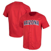 Customizable Arizona Wildcats College Style Baseball Jersey