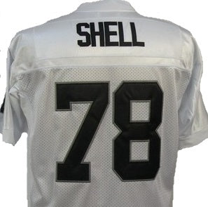 Art Shell Oakland Raiders Throwback Football Jersey – Best Sports Jerseys