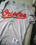 Baltimore Orioles Blank Authentic Grey Russell Jersey (In-Stock-Closeout) Size Large/44 Inch Chest