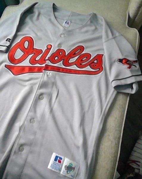 Baltimore Orioles Blank Authentic Grey Russell Jersey (In-Stock-Closeout) Size Large/44 Inch Chest