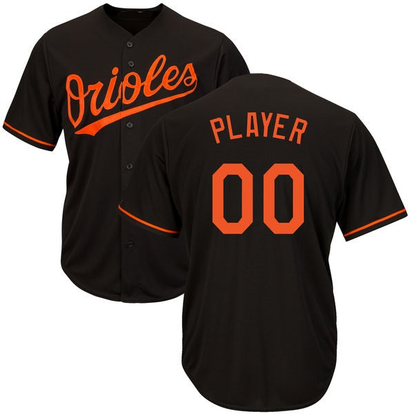 Baltimore Orioles Custom Name And Number Baseball Jersey - T