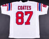 Ben Coates Patriots Football Jersey