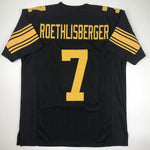 Ben Roethlisberger Pittsburgh Steelers Throwback Style Football Jersey