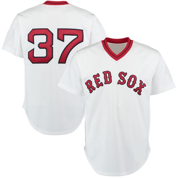 Bill Lee 1975 Boston Red Sox Throwback Jersey