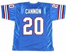 Billy Cannon Houston Oilers Throwback Football Jersey
