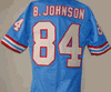 Vintage Mitchell Ness Billy White Shoes Johnson Houston Oilers Jersey size  60