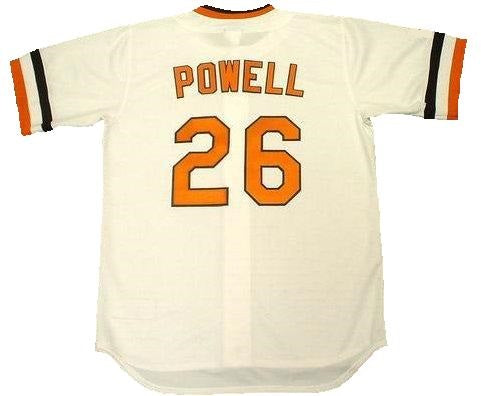 Boog Powell Baltimore Orioles Home Throwback Jersey – Best Sports Jerseys