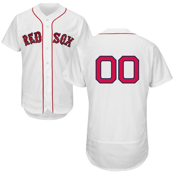 Boston Red Sox Stitch CUSTOM Baseball Jersey 