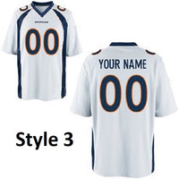 Denver Broncos Customizable Football Jersey