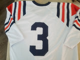 Bronko Nagurski 1936 Chicago Bears Long Sleeve Vintage Style White Throwback Football Jersey