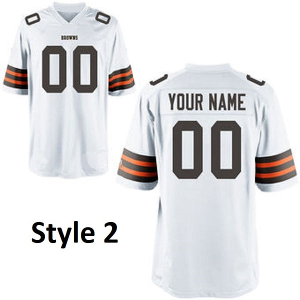 Cleveland Browns Customizable Pro Style Football Jersey – Best