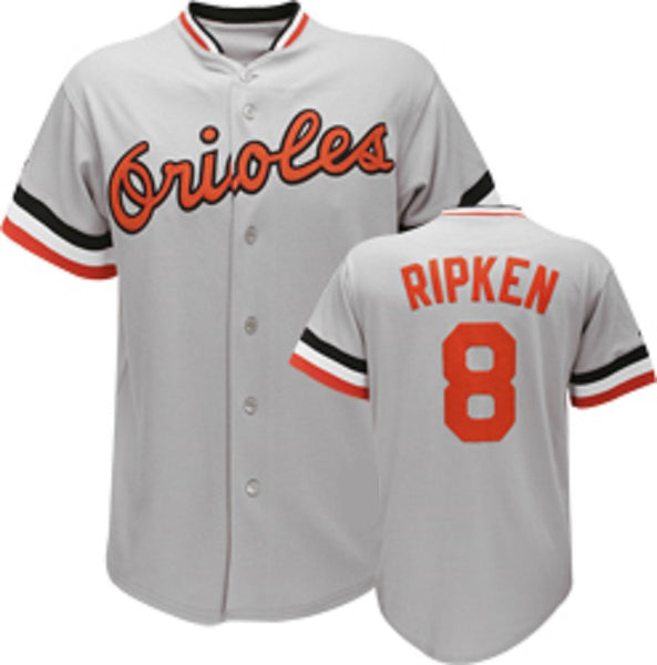 Cal Ripken Jr. Baltimore Orioles Throwback Road Jersey