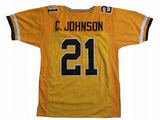 Calvin Johnson Yellow Jackets Jersey