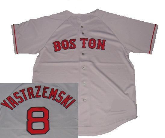 Carl Yastrzemski Boston Red Sox Throwback Baseball Jersey - 2 styles  available.