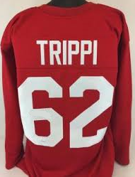 Charley Trippi Cardinals Long Sleeve Football Jersey