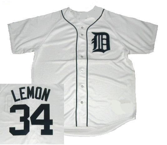 Chet Lemon Detroit Tigers Throwback Home Jersey