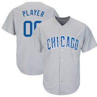 Chicago Cubs Customizable Baseball Jersey