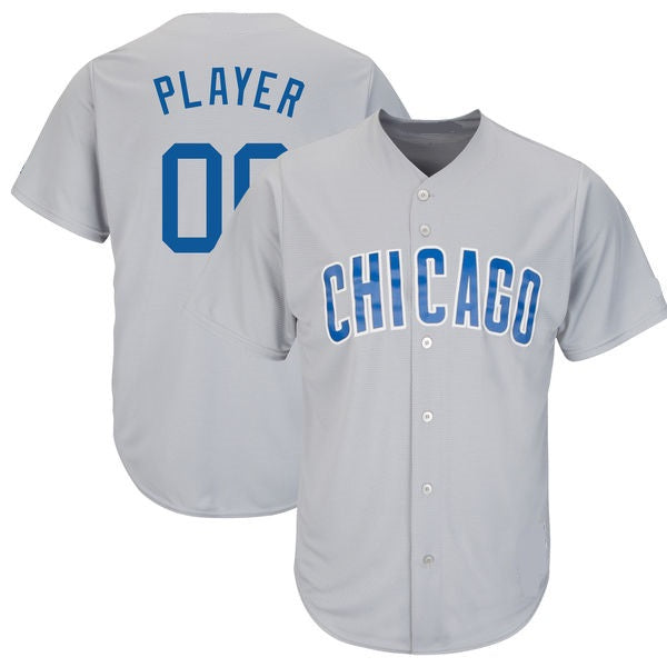 Chicago Cubs Customizable Pro Style Baseball Jersey - 3 Styles Available