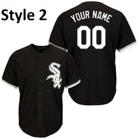 Chicago White Sox Customizable Black Baseball Jersey