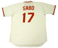 Chris Sabo 1990 Cincinnati Reds Throwback Jersey