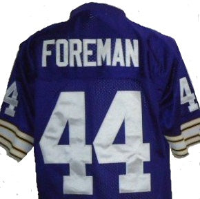 Nike Minnesota Vikings No44 Chuck Foreman Black Men's Stitched NFL Limited 2016 Salute To Service Jersey
