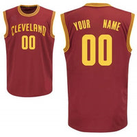 Cleveland Cavaliers Customizable Pro Style Basketball Jersey