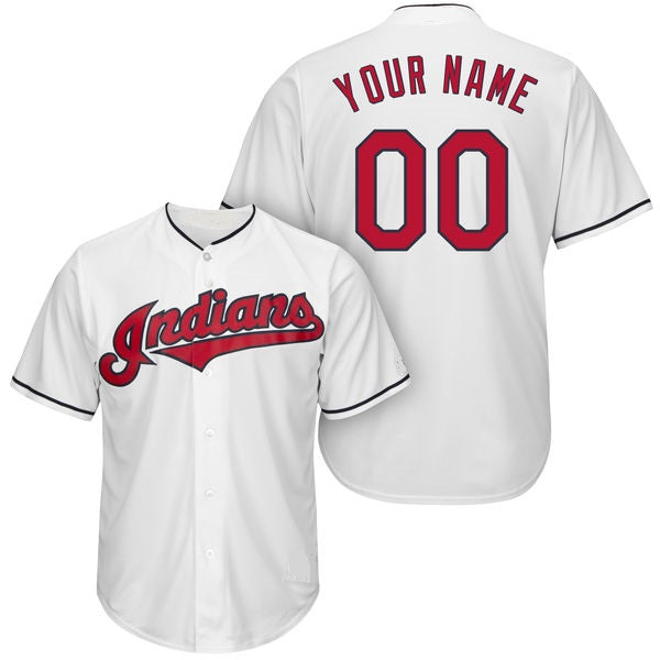 Cleveland Indians Customizable Pro Style Baseball Jersey – Best