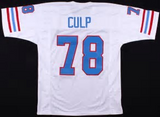 Curley Culp Houston Oilers Throwback Football Jersey