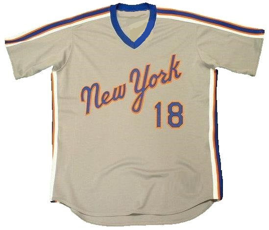 Darryl Strawberry Jersey - 1987 New York Mets Cooperstown Away