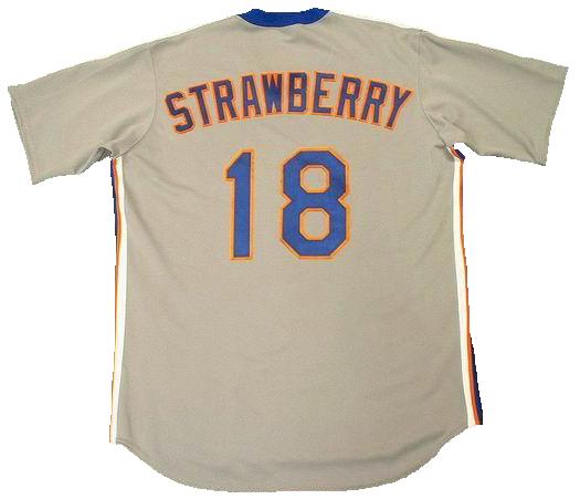 Darryl Strawberry New York Mets Throwback Football Jersey - White or Gray  Available
