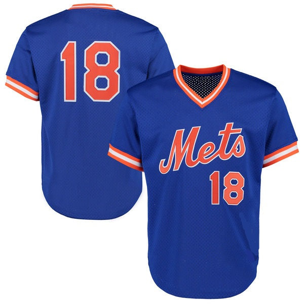 Darryl Strawberry New York Mets Throwback Jersey - White or Blue Pullover  Style