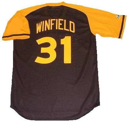 San Diego Padres Dave Winfield Throwback Vintage Jersey