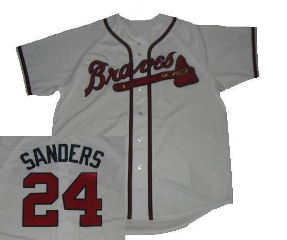 sanders baseball jersey