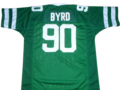 Dennis Byrd New York Jets Throwback Football Jersey