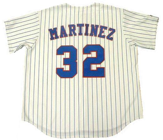 DENNIS MARTINEZ Montreal Expos 1989 Majestic Cooperstown Throwback