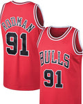 Dennis Rodman Chicago Bulls 97-98 Throwback Jersey