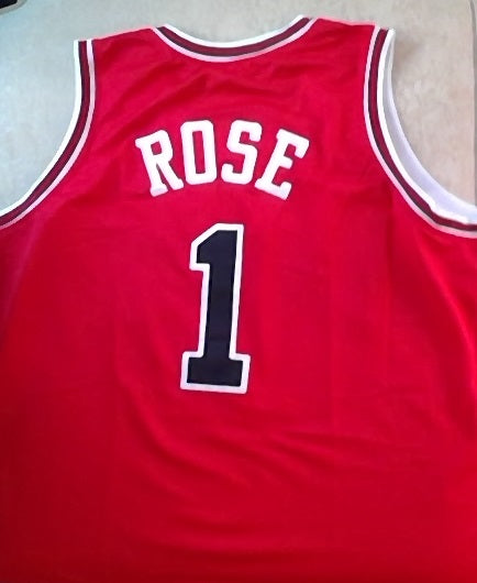 chicago bulls Derrick Rose basketball high quality Jersey