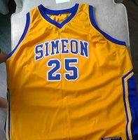 Derrick Rose Simeon High School Basketball Jersey (In-Stock-Closeout) Size 3XL/56 Inch Chest