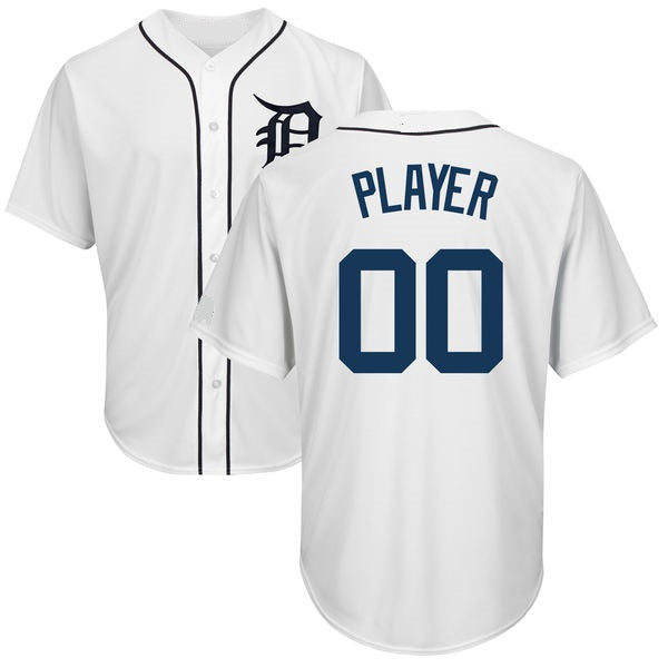 Detroit Tigers Customizable Pro Style Baseball Jersey - 3 Styles Available