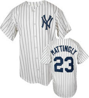 Don Mattingly New York Yankees Pinstripe Home Throwback Jersey