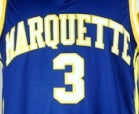 Dwayne Wade Marquette Golden Eagles College Basketball Jersey