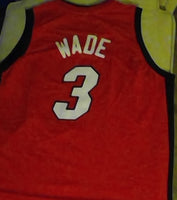 Dwayne Wade Miami Heat Basketball Jersey