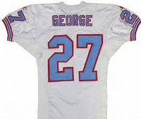 Eddie George Houston Oilers Jersey