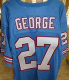 Eddie George Houston Oilers Football Jersey