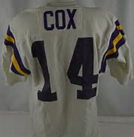 Fred Cox Minnesota Vikings Throwback Football Jersey