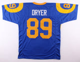 Fred Dryer Los Angeles Rams Throwback Jersey