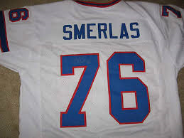 Fred Smerlas Buffalo Bills Throwback Jersey