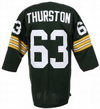 Fuzzy Thurston Green Bay Packers Long Sleeve Jersey