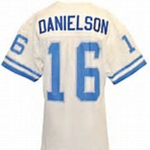 Gary Danielson Detroit Lions Throwback Football Jersey – Best Sports Jerseys